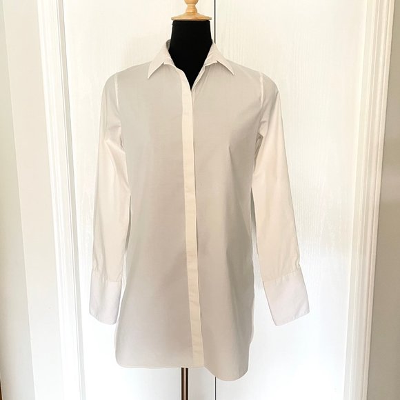 J. Crew Tunic Button Down Shirt - Picture 1 of 14